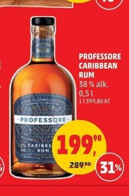 Professore Caribbean Rum 0,5 l