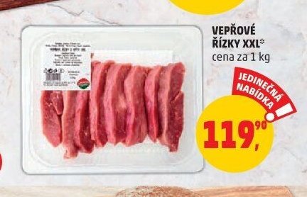 VEPŘOVÉ ŘÍZKY XXL*
