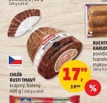 CHLÉB RUSTI TMAVÝ