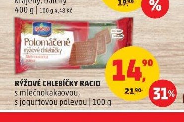 RÝŽOVÉ CHLEBÍČKY RACIO