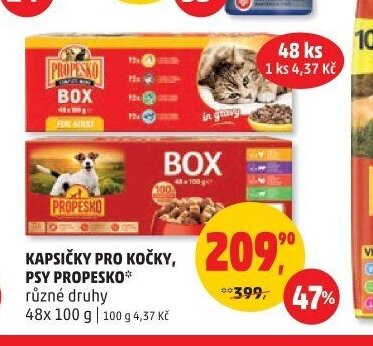 Kapsičky pro kočky Propesko