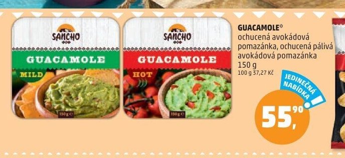 Guacamole Sancho (Mild/Hot)