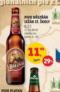 PIVO BŘEZŇÁK LEŽÁK ST. ŠKOLY