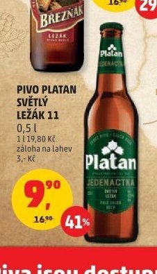 PIVO PLATAN SVĚTLÝ LEŽÁK 11