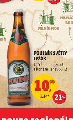 POUTNÍK SVĚTLÝ LEŽÁK