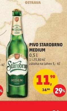 PIVO STAROBRNO MEDIUM