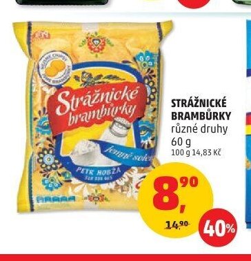 Strážnické brambůrky různé druhy 60 g