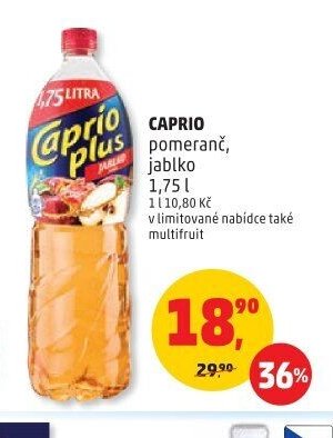 CAPRIO pomeranč, jablko