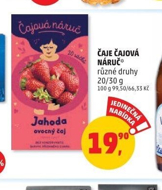 ČAJE ČAJOVÁ NÁRUČ různé druhy