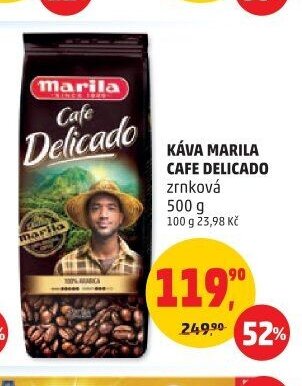 KÁVA MARILA CAFE DELICADO zrnková