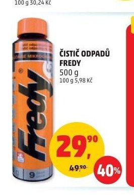 ČISTIČ ODPADŮ FREDY