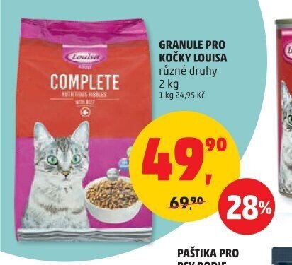 GRANULE PRO KOČKY LOUISA