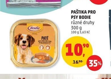 PAŠTIKA PRO PSY BODIE