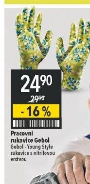 Pracovní rukavice Gebol Young Style
