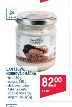 LANÝŽOVÁ, HOUBOVÁ OMÁČKA