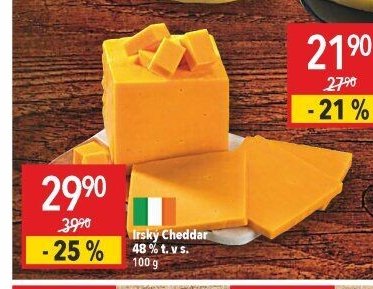 Irský Cheddar