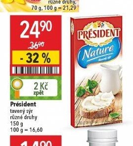 Président tavený sýr
