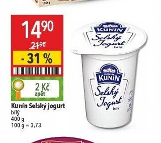 Kunín Selský jogurt