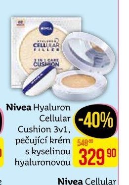 Nivea Hyaluron Cellular Cushion 3v1, pečující krém s kyselinou hyaluronovou