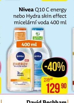 Nivea Q10 C energy nebo Hydra skin effect micelární voda 400 ml