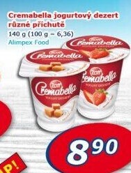 Jogurtový dezert Cremabella Zott