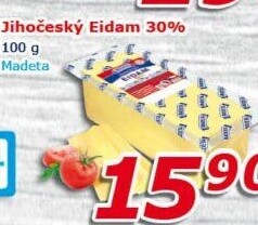 Sýr Eidam Jihočeský 30% Madeta