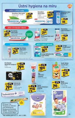 akční leták Albert 23.2.2022-1.3.2022