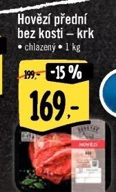 Hovězí přední bez kosti - krk Albert