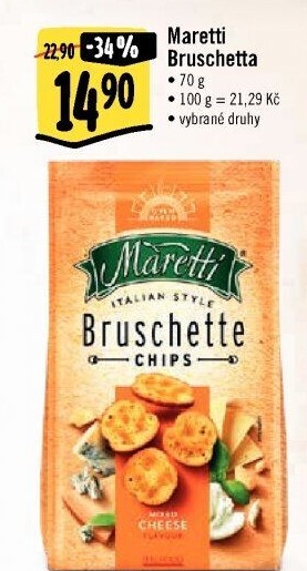 Krekry Maretti Bruschette