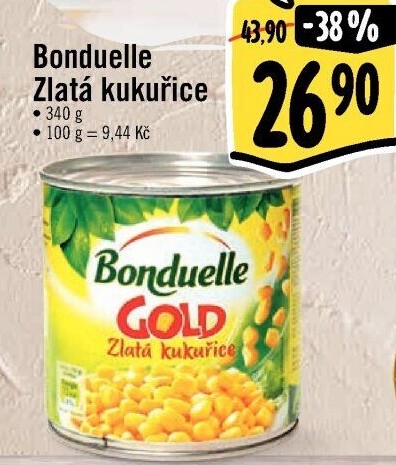 Kukuřice sterilovaná Gold Bonduelle