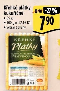 Plátky křehké Michelské pekárny