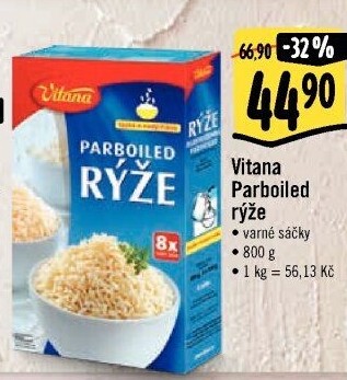 Rýže parboiled Vitana