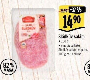 Sládkův salám Albertovo uzenářství