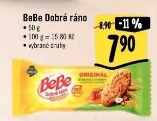 Sušenky BeBe Dobré ráno Opavia