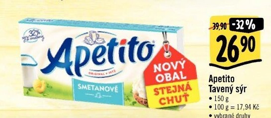 Sýr tavený Apetito