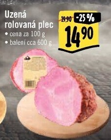 Uzená rolovaná plec Kostelecké uzeniny