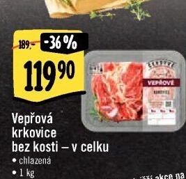 Vepřová krkovice bez kosti Albert