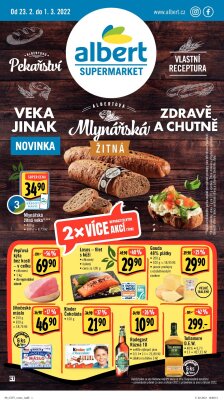 akční leták Albert 23.2.2022-1.3.2022