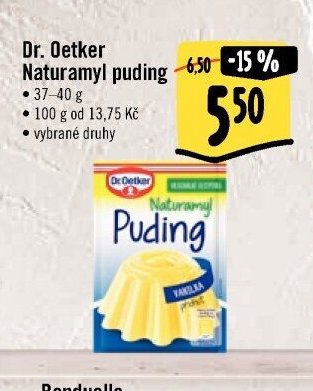 Dr. Oetker Naturamyl puding