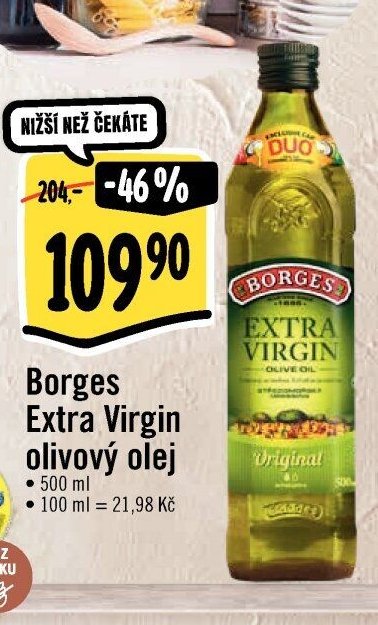 Borges Extra Virgin olivový olej