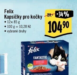 Kapsičky pro kočky Felix Purina