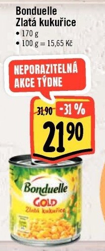 Kukuřice sterilovaná Gold Bonduelle