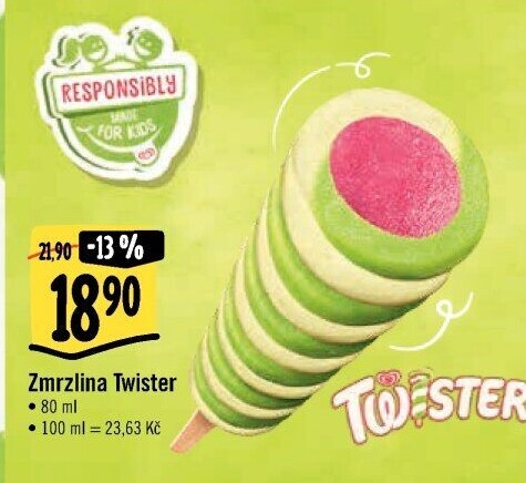 Nanuk Twister Algida