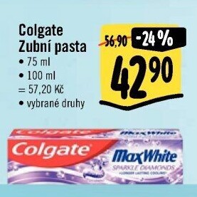 Pasty na zuby Colgate