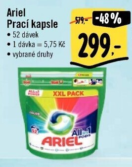 Prací kapsle Ariel