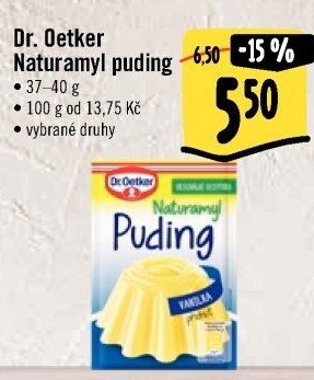 Pudink Naturamyl Dr. Oetker