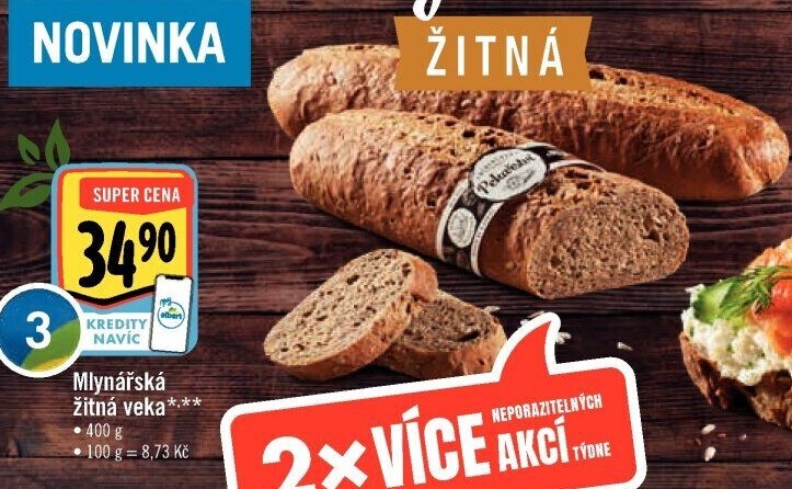 Veka Mlynářská žitná Albert