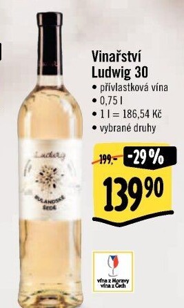Vína Ludwig 30 Vinařství Ludwig - pozdní sběr