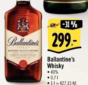 Whisky Ballantine'