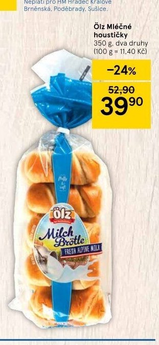 Ölz Mléčné houstičky